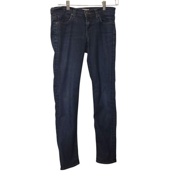 J Brand Dark Blue Denim Pencil Leg Jeans SZ 30 - Picture 1 of 9